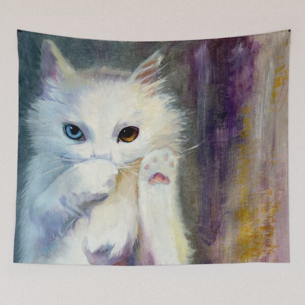 Item preview, Fox eyes cat designed and sold by Castel Yvonne.