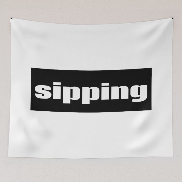 Item preview, Sipping Words Millennials Use Spilling The Tea designed and sold by ProjectX23.