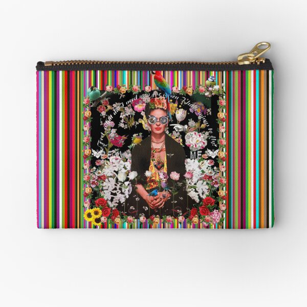 Frida Incognito Zipper Pouch