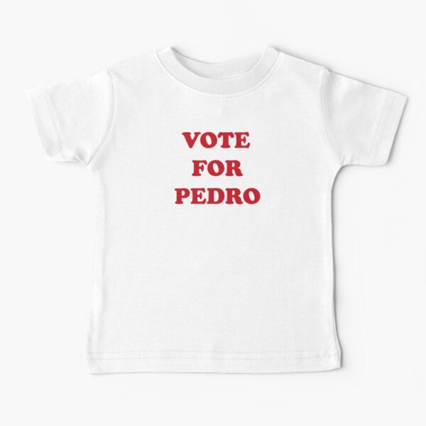 Vista previa del artículo con la obra «Vota por Pedro», diseñado y vendido por Aguvagu.