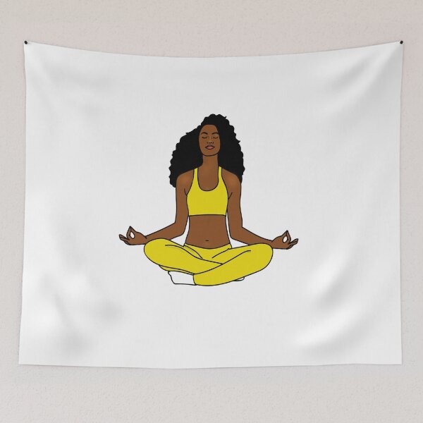 Item preview, Zen Meditation, Yoga Afro African Melanin  designed and sold by Logiamerch.