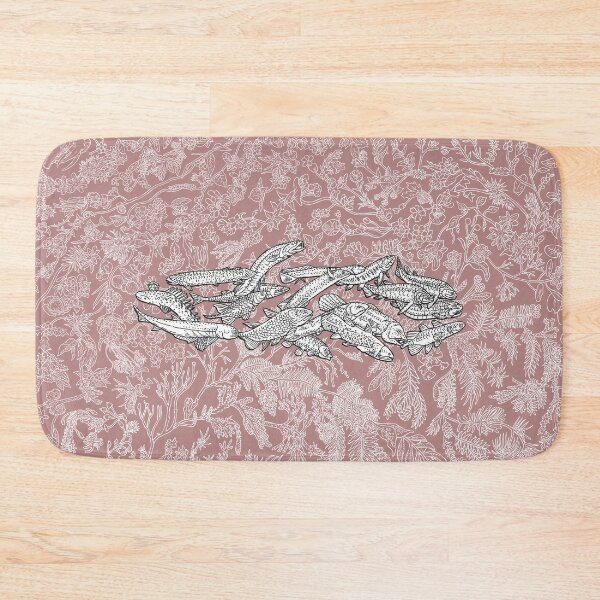 Item preview, Osteichthyes (bonyfish) - Evolution - Pink Background designed and sold by EvolutionPoster.