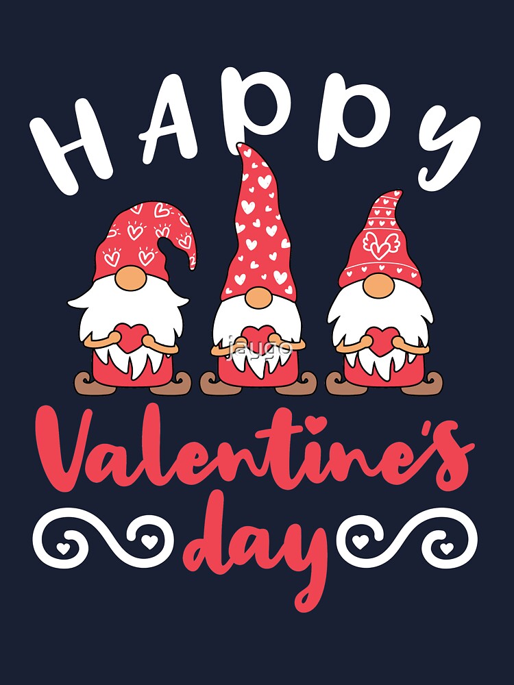 Download Valentine S Day Gnome Baby One Piece By Jaygo Redbubble