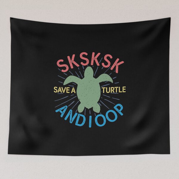 Item preview, And I oop save the turtles sksksk funny teen girls slang quote joke meme vintage  designed and sold by alenaz.