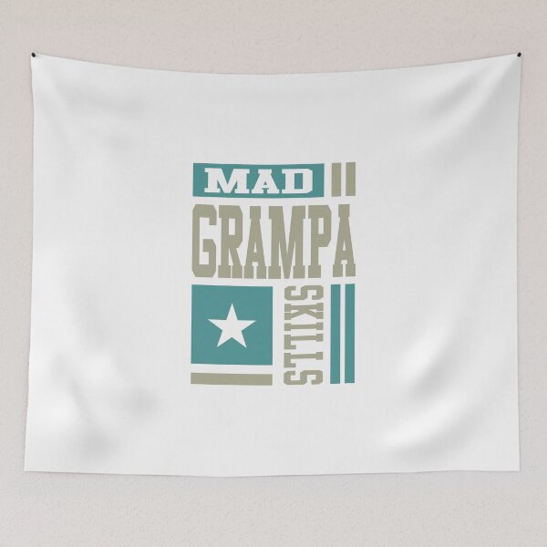 Item preview, Mad Grampa Skills designed and sold by RafaelLopezz.