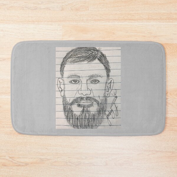 Item preview, Conor ‘The Notorious Mugshot’ McGregor baddrawings by smokey j designed and sold by SmokeyJMMA.