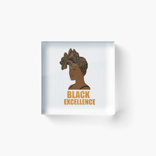 Item preview, Black Excellence Afro African Woman Kente History  designed and sold by Logiamerch.