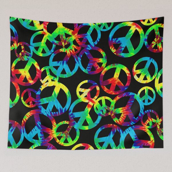 Item preview, TYE-DYE PEACE SIGNS designed and sold by stuph4kewlkidz.