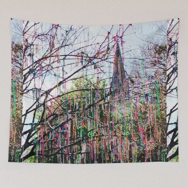 Item preview, Mardi Gras Tree designed and sold by Loveday Funck.