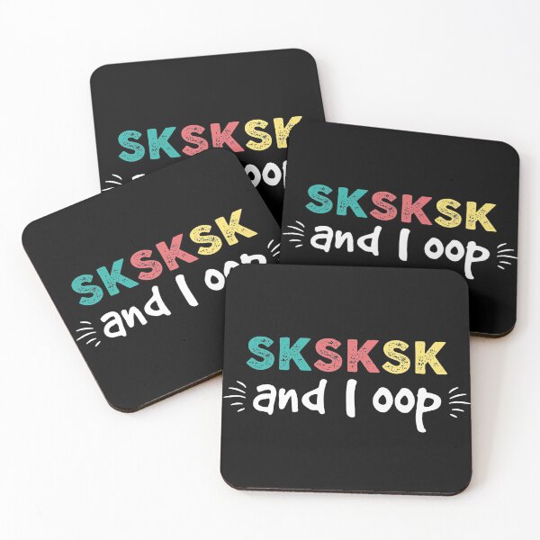 Item preview, Sksksk girl's slang And I oop funny quote trending meme vintage 80s style  designed and sold by alenaz.