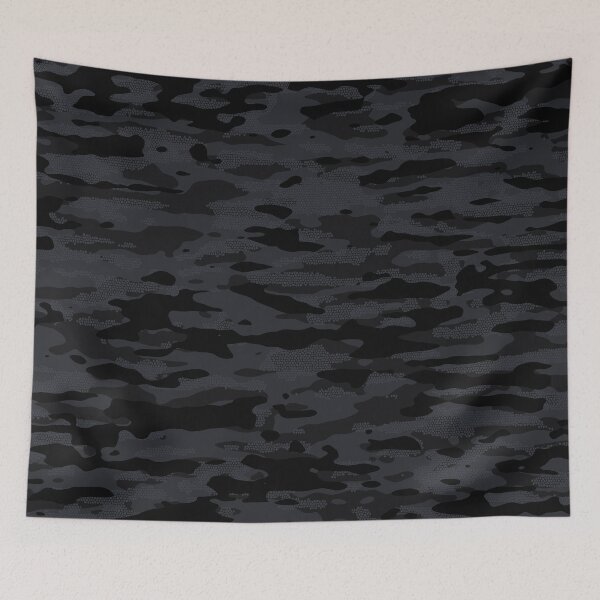 Item preview, Night camouflage pattern mosaic style designed and sold by Destroyed-Pixel.