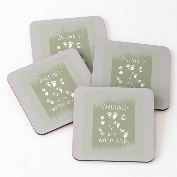 Item preview, Forest animals, footprints designed and sold by DerSenat.