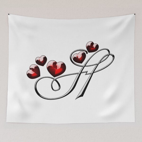 Item preview,  letter H designed and sold by nannadesign.
