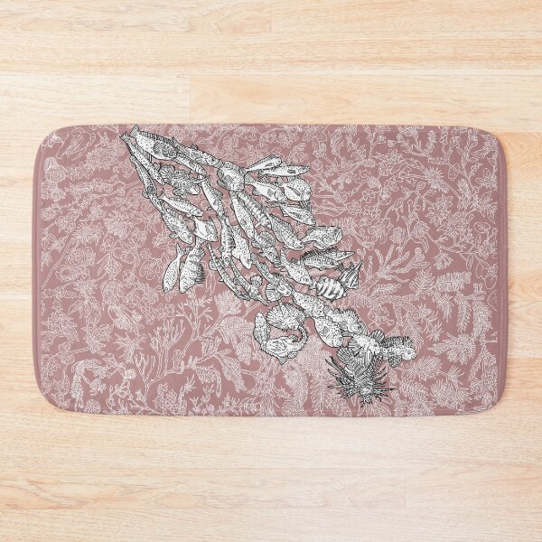 Item preview, Perciformes - Fish - Evolution - Pink Background designed and sold by EvolutionPoster.