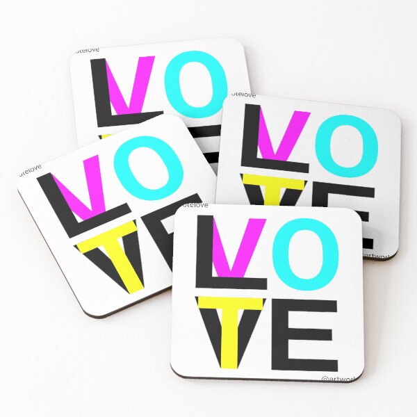Item preview, VOTE LOVE designed and sold by Artworksy.