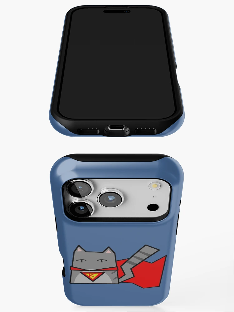 Thumbnail 3 of 4, iPhone Case, Supercat designed and sold by Rjcham.