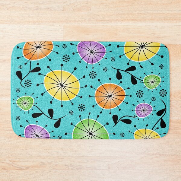 Item preview, Fruit Flavored Dandelion Clocks - Mid Century Modern designed and sold by Elsy's Art.