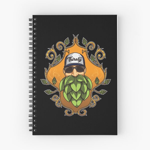Item preview, Thirsty Beard - Hops Hipster - Brewery Style designed and sold by anziehend.