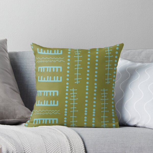 Item preview, Lago Pago - Hand drawn bold native surface decorative tribal pattern graphic design designed and sold by SunbeamPatterns.