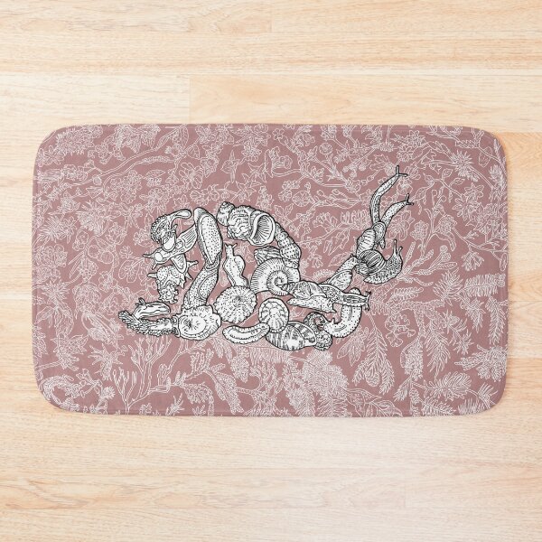 Item preview, Heterobranchia (a class of gastropods) - Evolution - Pink Background designed and sold by EvolutionPoster.