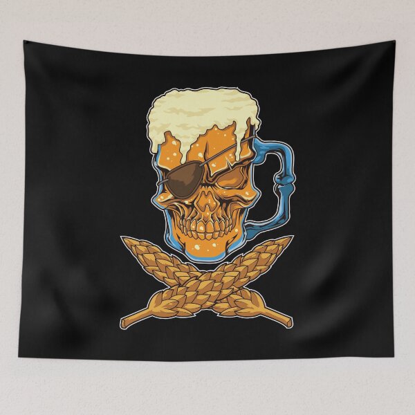 Item preview, Beer Skull - Brewer Pirate - Brewery designed and sold by anziehend.