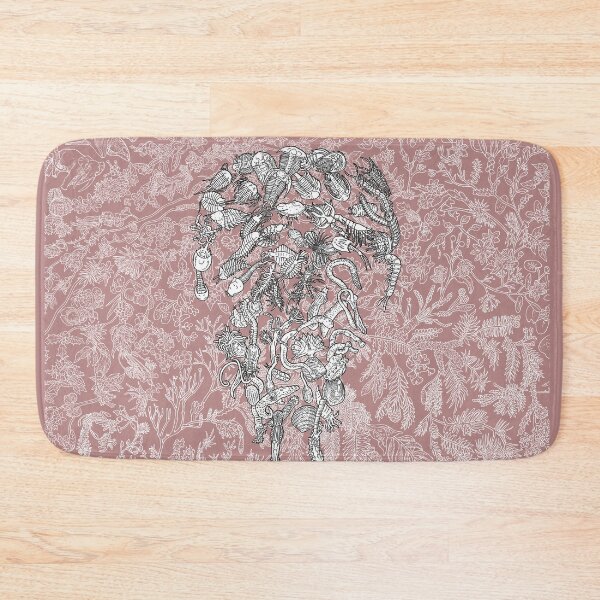 Item preview, Protostomia - Trilobites etc - Evolution - Pink Background designed and sold by EvolutionPoster.