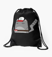 Ash (pokemon) Cat Drawstring Bag
