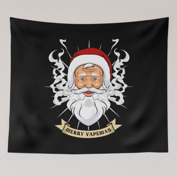 Artikelvorschau, Merry Vapemas - Weihnachtsmann ist Nichtraucher entworfen und verkauft von anziehend.