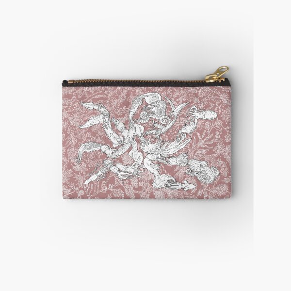 Item preview, Cephalopods - Octopus, Squid - Evolution - Pink Background designed and sold by EvolutionPoster.