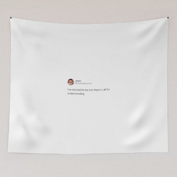 Item preview, Caucasian James Tweet designed and sold by kendylmccartney.