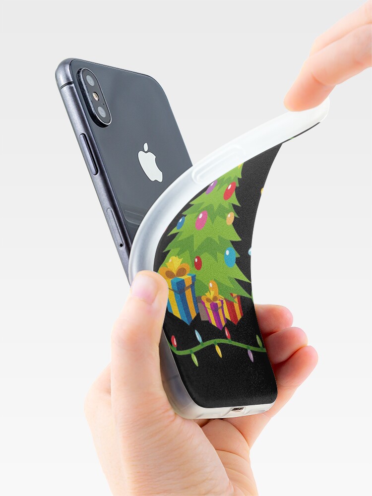 Alternate view of OMG Santa Coming iPhone Case & Cover