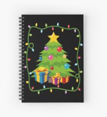 OMG Santa Coming Spiral Notebook