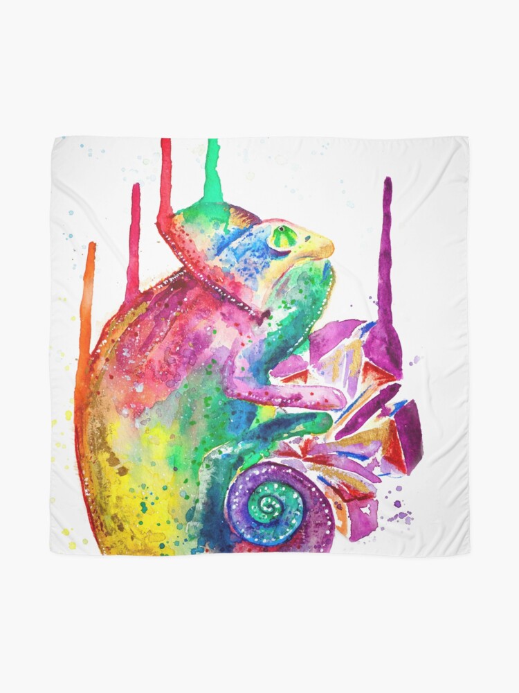 Alternate view of Steve the Chameleon Scarf