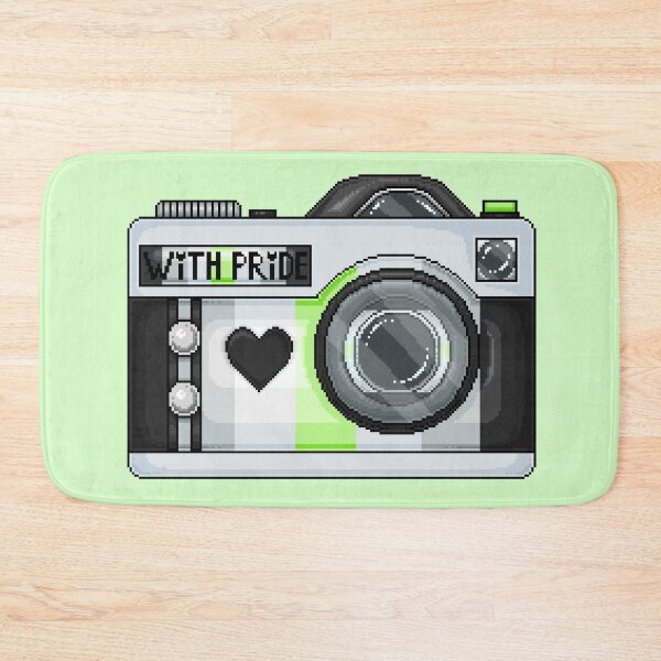 Item preview, Agender Pride Pixel Camera designed and sold by MetallicWings15.