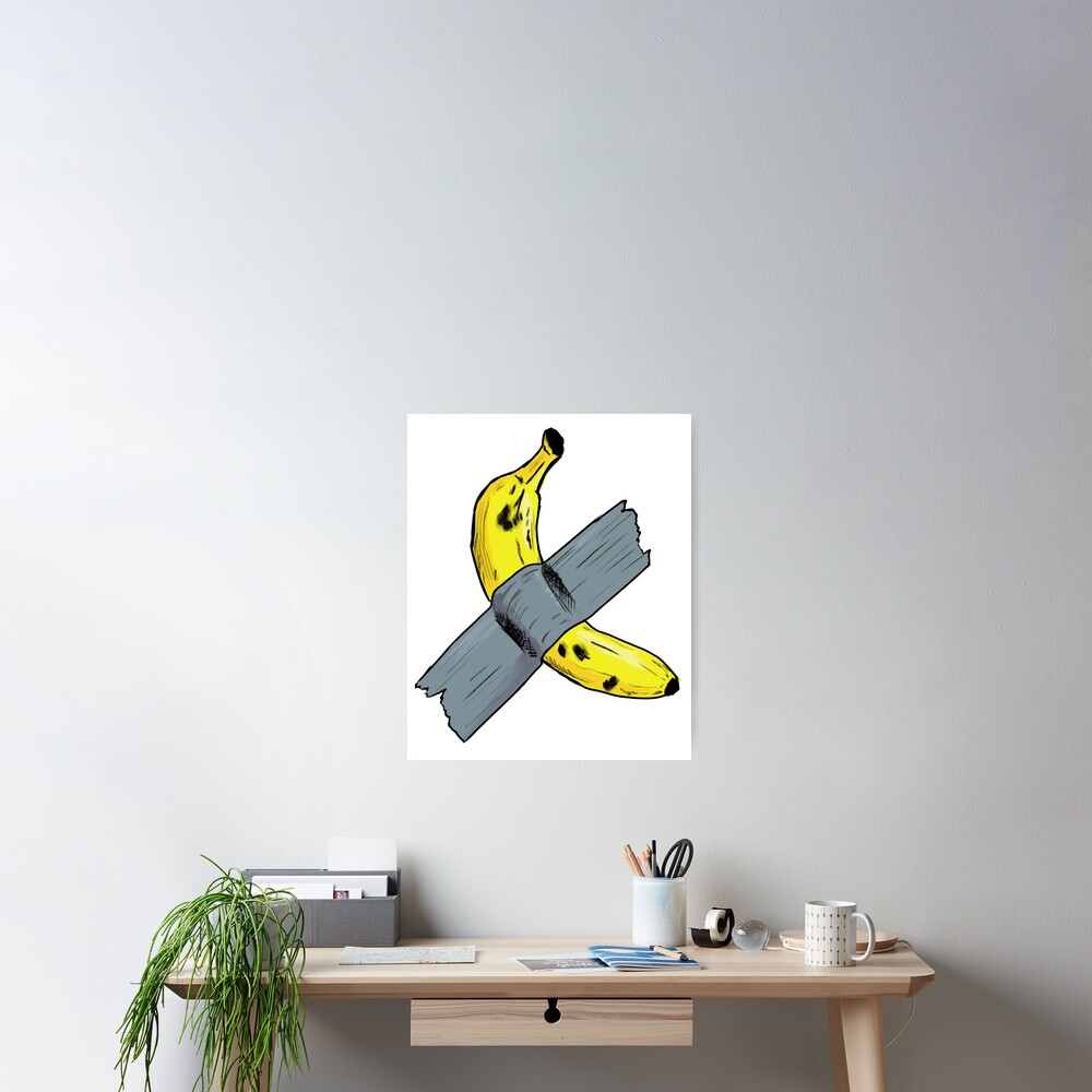 "The most expensive banana" Poster by BertoniLee Redbubble