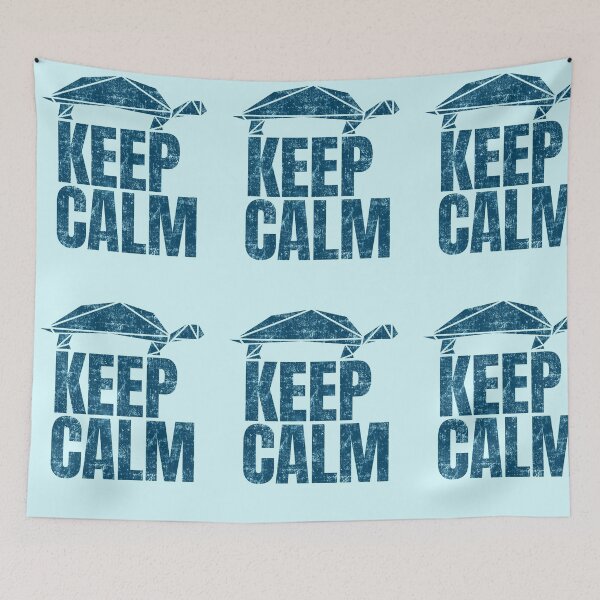 Item preview, Keep Calm Funny Cool Turtle No Stress Office Focused Gift designed and sold by peter2art.
