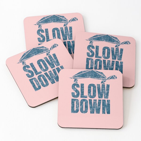 Item preview, Slow Down Funny Cool Turtle Keep Calm No Stress Office Gift designed and sold by peter2art.