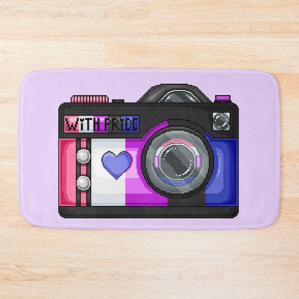 Item preview, Genderfluid Pride Pixel Camera designed and sold by MetallicWings15.