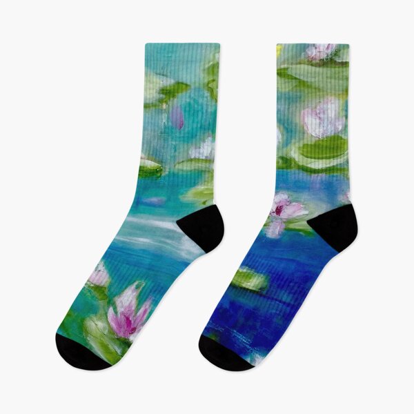 Item preview, A little bit of  Monet.  Claude Monet famous for his Water Lilies.  designed and sold by Angela Haig-Harrison.