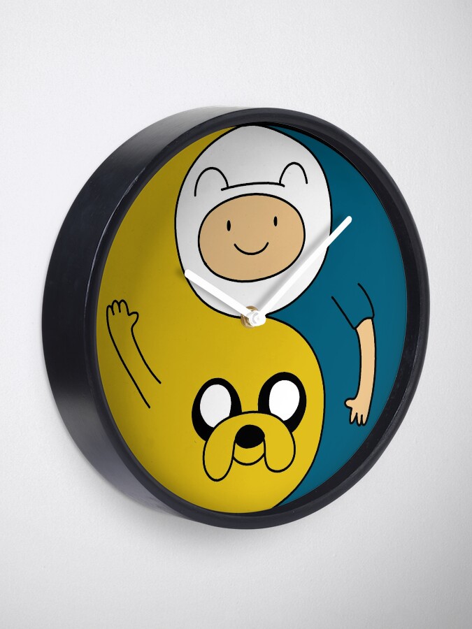 Alternate view of Jake and Finn Clock