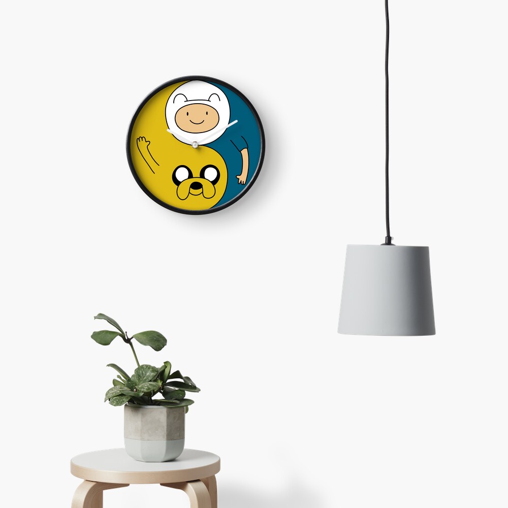 Jake and Finn Clock