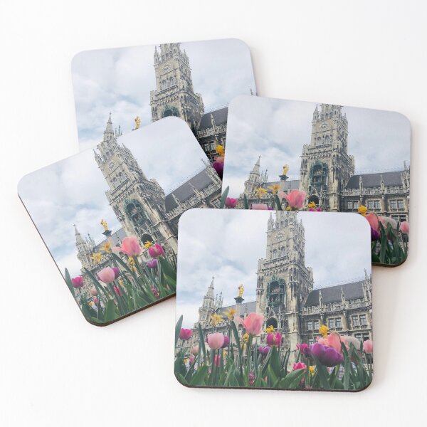 Item preview, Munchen Glockenspiel und Blumen foto von Melissa Herz designed and sold by herzart.