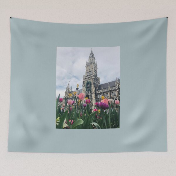 Item preview, Munchen Glockenspiel und Blumen foto von Melissa Herz designed and sold by herzart.