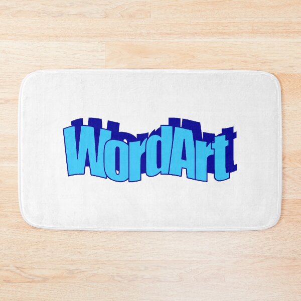 Item preview, WordArt Blue designed and sold by LowStreetwear.