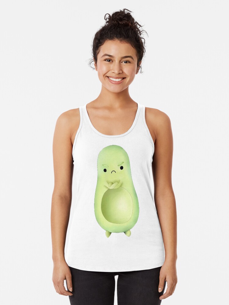 Angry Avocado Racerback Tank Top For Sale By Rasheba Redbubble