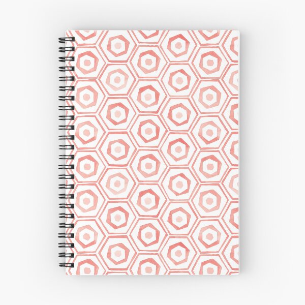 Item preview, Watercolour Hexagons | Coral designed and sold by RebeccaFlaherty.