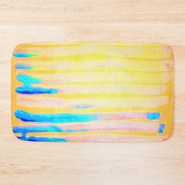 Item preview, Orange Pantone Ocean Blue Lines designed and sold by ANoelleJay.