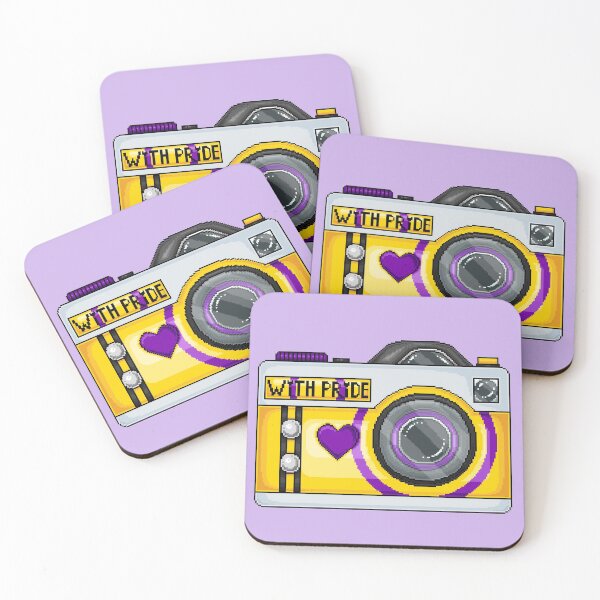 Item preview, Intersex Pride Pixel Camera designed and sold by MetallicWings15.