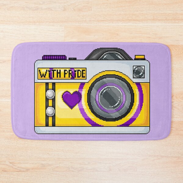 Item preview, Intersex Pride Pixel Camera designed and sold by MetallicWings15.