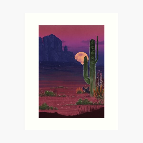 Item preview, Desert Landscape designed and sold by SigridArt.